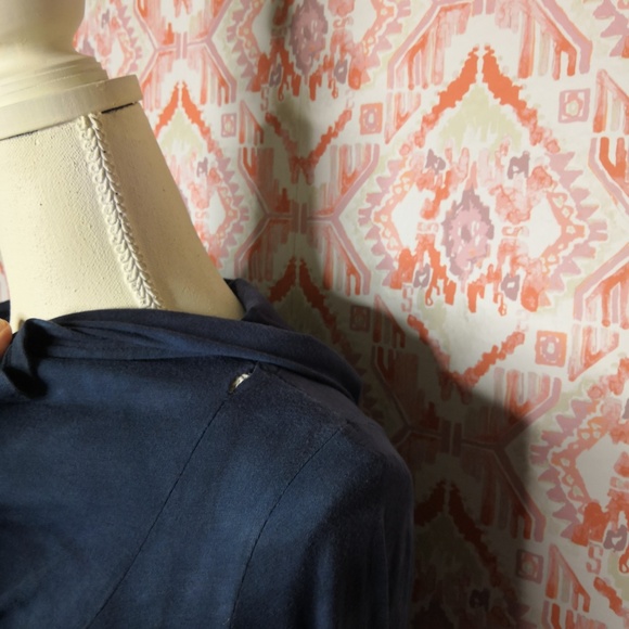 Soft Surroundings Small Tie-Dye Tunic Dress Blue - Picture 4 of 8